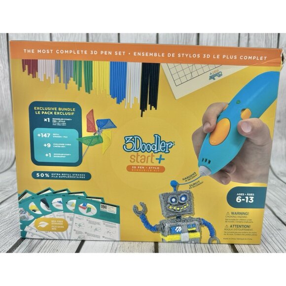 3Doodler Start+ 3D Pen Style Bundle Kit Brand New - Picture 1 of 3